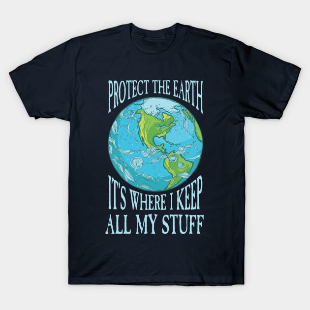 Happy Earth Day! T-Shirt by ZombieNinjas